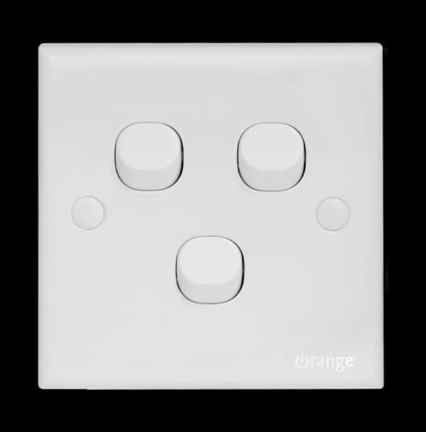 3 Gang 1 Way Switch