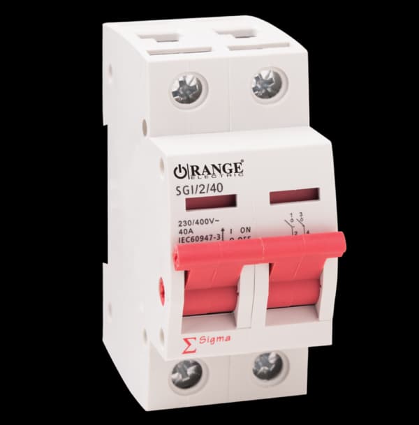 2 Pole 40A Isolator (Sigma)