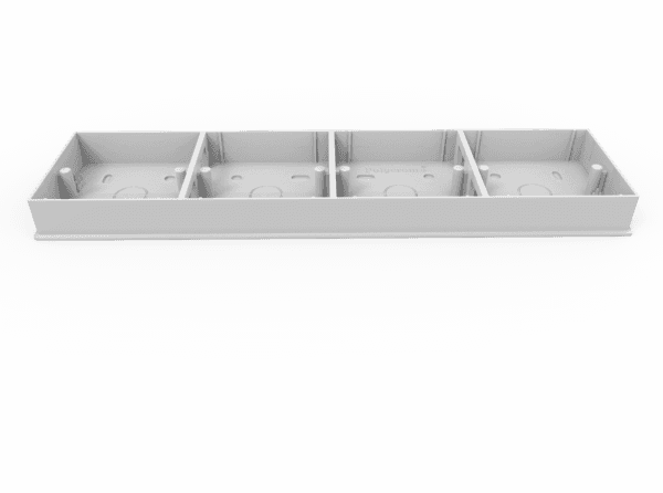 Sunk Box — 4 Way (350 x 92 x 36mm)