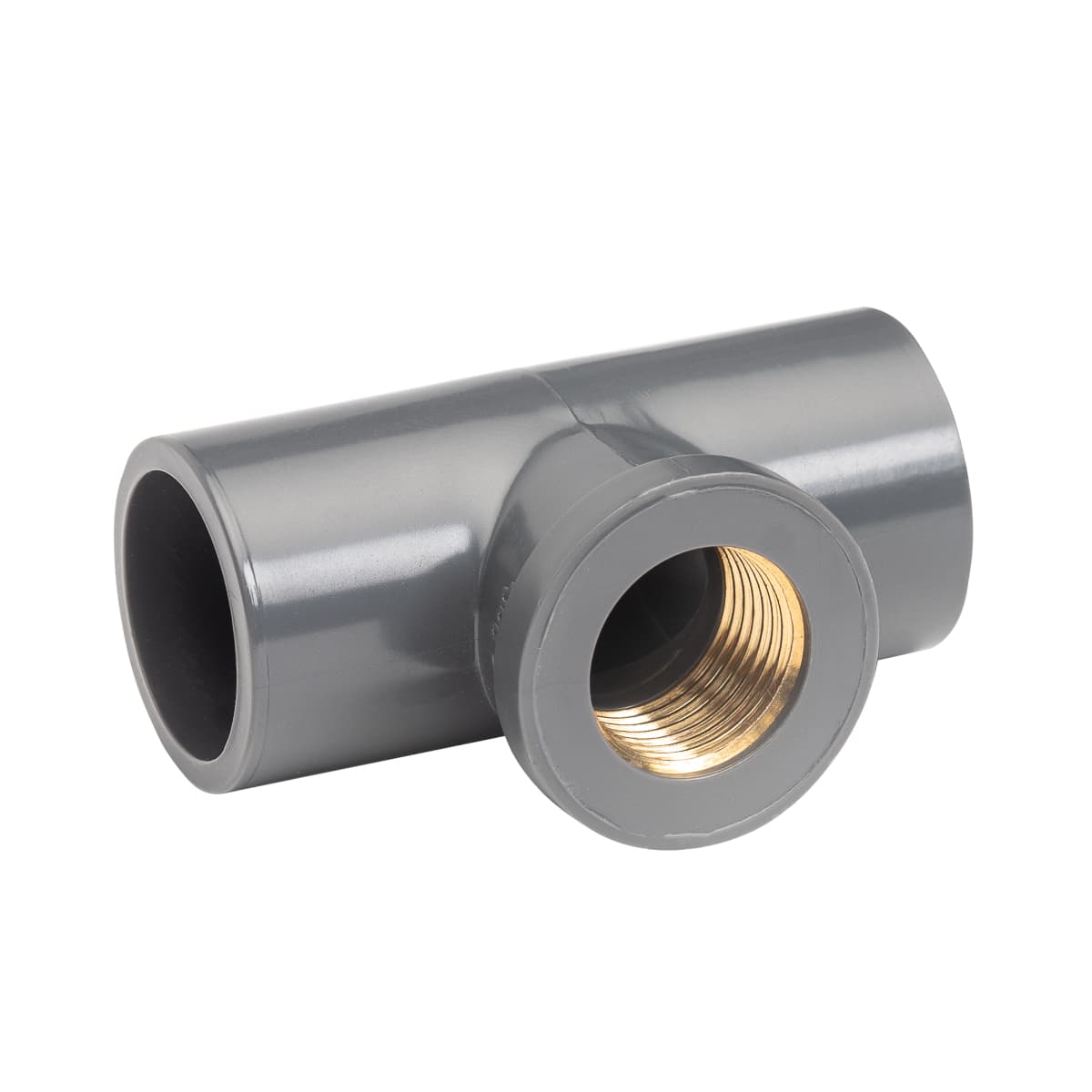 PVC Faucet Tee 20MM – Brass