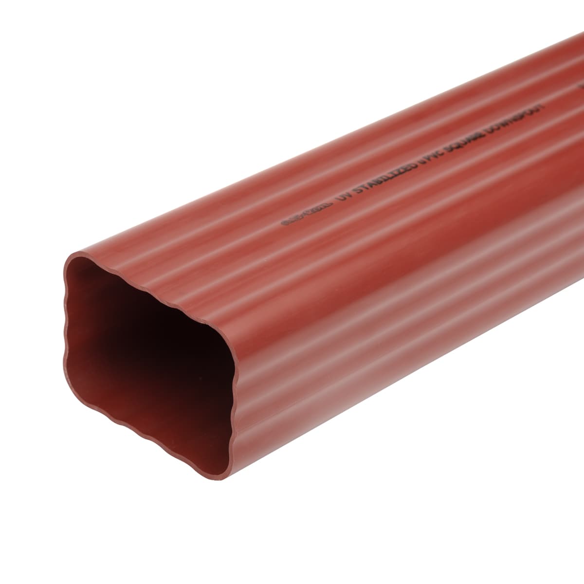 S-Lon Square Down Spout (Brown)